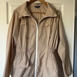 Lomon Women Waterproof Lightweight Rain Jacket Hooded Raincoat - Med